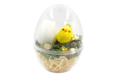 oeuf en plastique - Accessoires décoratifs de Pâques – 10doigts.fr