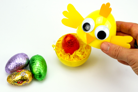 oeuf surprise pâques - Oeufs de Pâques créatif – 10doigts.fr