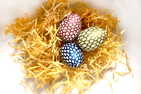 oeufs dragon  - Oeufs de Pâques créatif – 10doigts.fr