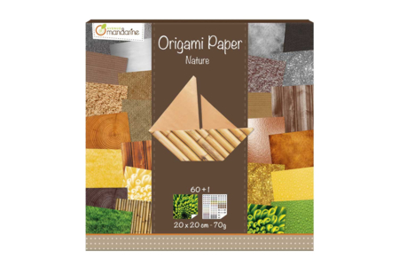 origami paper nature - Papiers Origami – 10doigts.fr