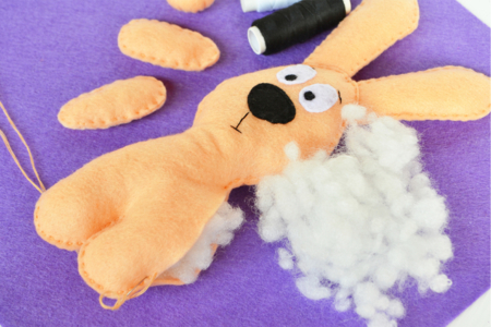 ouate de rembourrage peluche - Rembourrage – 10doigts.fr