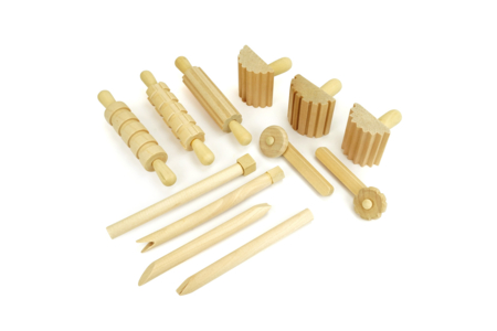 outils de modelage en bois - Outils de Modelage – 10doigts.fr