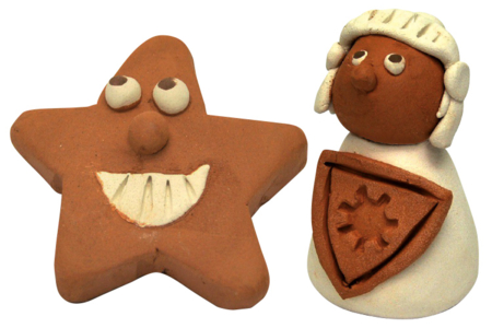 pain d'argile rouge - Argile - Modelage et moulage – 10doigts.fr