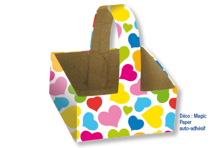 panier carré - Paniers de Pâques – 10doigts.fr