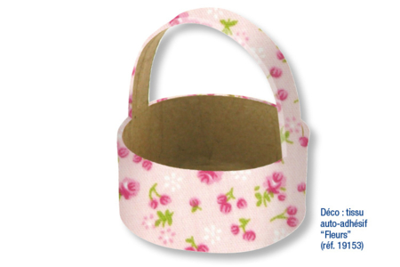 panier rond - Paniers de Pâques – 10doigts.fr