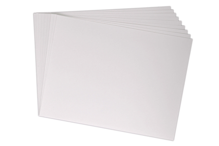 Papier blanc 50 x 65 cm, 160 gr - 250 feuilles - Papiers blancs – 10doigts.fr