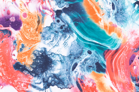 papier decopatch peinture marbrée - Papiers Décopatch – 10doigts.fr