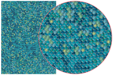 papier écailles poisson - Papiers Décopatch – 10doigts.fr
