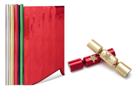 papier métalisé noël - Papier métallisé, pailleté – 10doigts.fr