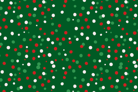 papier pois vert rouge - Thème Noël – 10doigts.fr