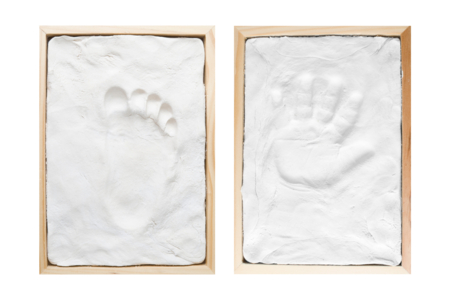 pâte procelaine autodurcissante empreinte main pied bébé - Pâtes à modeler autodurcissantes – 10doigts.fr