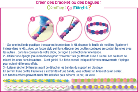 Peinture repositionnable JELLY DECO - Activités manuelles pour la création de vos bijoux – 10doigts.fr