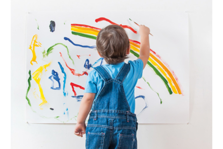 peinture rouleau fresque - Papiers blancs – 10doigts.fr