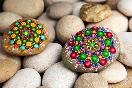 peinture sur galets - Accessoires de peintures – 10doigts.fr