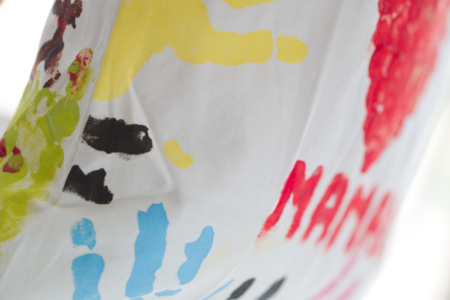 peinture tactilcolor sac maman - Peinture textile – 10doigts.fr