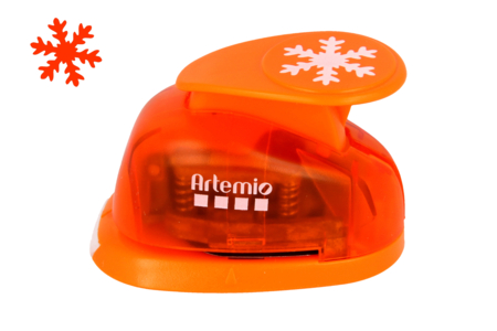 perforatrice flocon artemio medium - Perforatrices fantaisies – 10doigts.fr