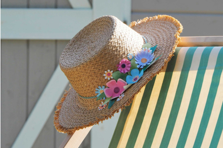 Perforatrice marguerite créations chapeau - Perforatrices fantaisies – 10doigts.fr