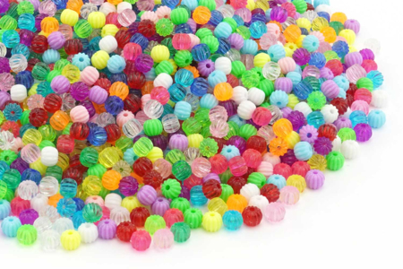 perles citrouilles enfants - Perles Plastique – 10doigts.fr