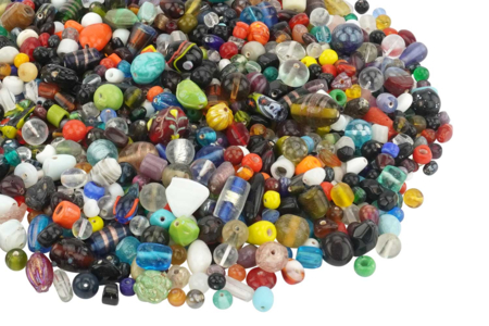 perles en verre assorties - Perles Verre – 10doigts.fr