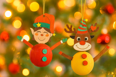 personnages de Noël à créer - Kits créatifs de Noël pour les enfants – 10doigts.fr