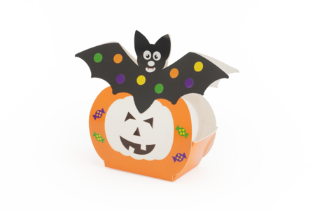 photophore chauve souris  - Kits créatifs Halloween – 10doigts.fr