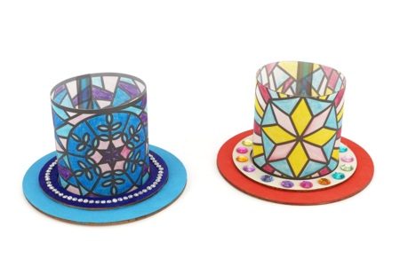 photophores à colorier - Photophores Noël – 10doigts.fr