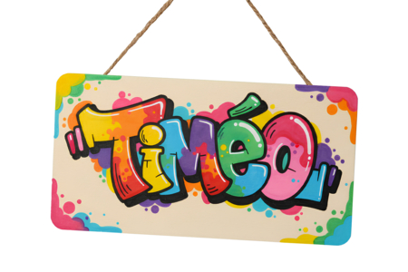 plaque de porte en bois feutres acryliques - Marqueurs peinture – 10doigts.fr