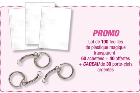 Plastique thermoformable également appelé plastique magique ou fou - Activités manuelles fête des mères – 10doigts.fr