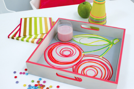 Plateau carré - Plateaux en bois – 10doigts.fr