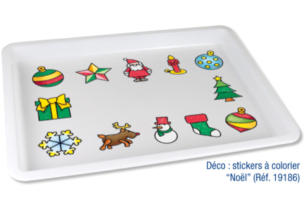 Plateau en PVC blanc - Outils et colles - Construction et Maquette – 10doigts.fr