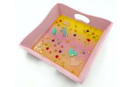 plateau résine - Résine - Modelage et moulage – 10doigts.fr