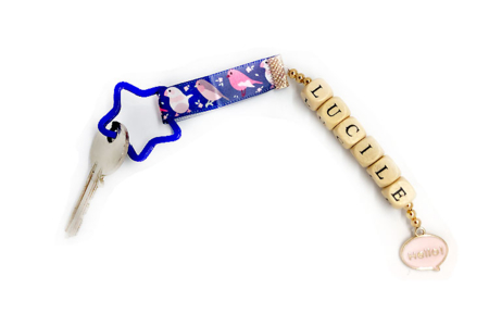 porte clé perles billes or - Perles Intercalaires – 10doigts.fr