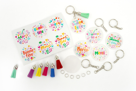 Porte-clef Cadeau Maitresse - Porte-clés – 10doigts.fr