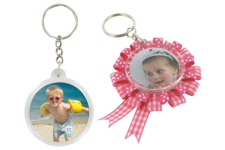 Porte-clef en plastique transparent - Activités manuelles fête des mères – 10doigts.fr
