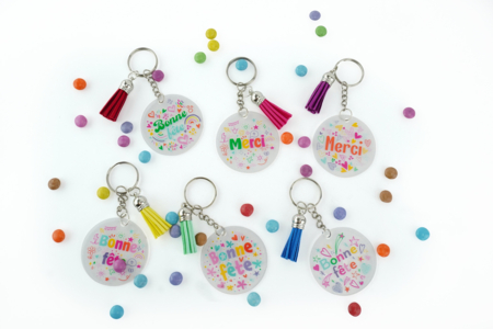 Porte clef Merci - Porte-clés – 10doigts.fr