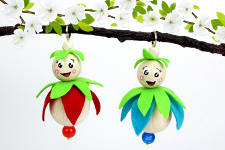 porte clés enfants cadeau fête des mères - Activités manuelles fête des mères – 10doigts.fr