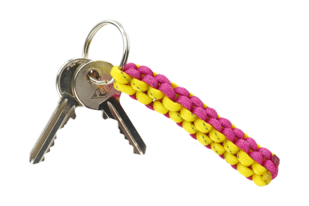 porte clés scoubidou paracorde - Activités manuelles porte-clés – 10doigts.fr