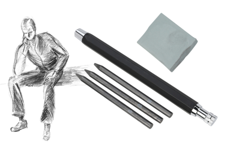 porte mines dessin - Crayons à papier – 10doigts.fr