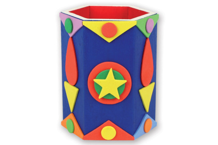 Pot à crayons circus - Activités manuelles objets décorés – 10doigts.fr