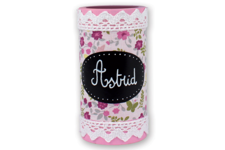 Pot à crayons liberty - Activités manuelles Déco maison DIY – 10doigts.fr