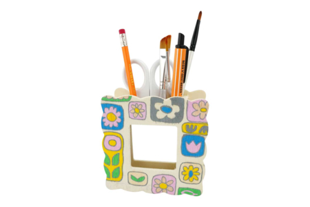 pot crayon fleurs hippy - Pots à crayons, cache-pots – 10doigts.fr