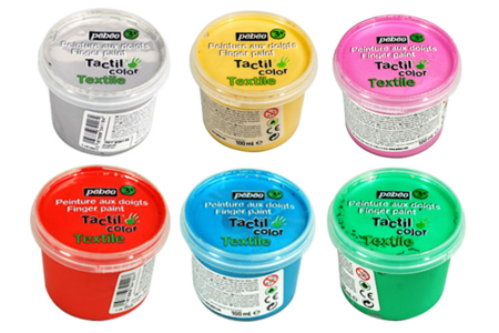 pots de tactilcolor - Peinture gouache aux doigts – 10doigts.fr