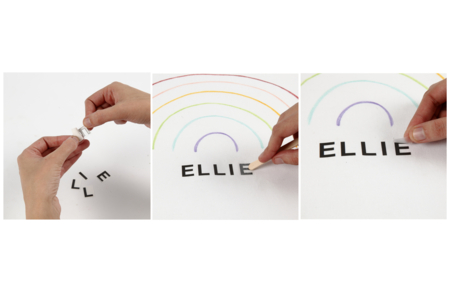 prénom t shirt  - Transferts et Thermocollants – 10doigts.fr