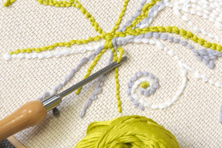 Punch Needle en bois artemio - Punch Needle – 10doigts.fr