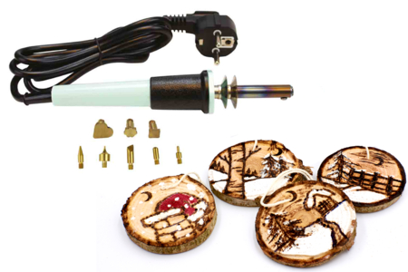 pyrograveur 8 gouges - Pyrogravure – 10doigts.fr