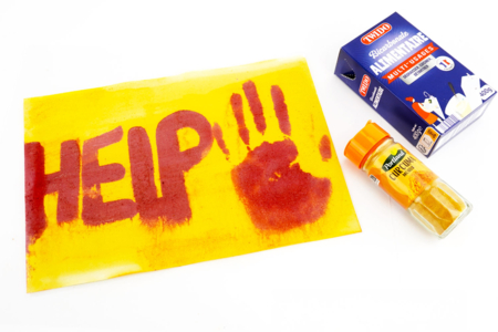 recette message invisible curcuma - Activités manuelles Halloween – 10doigts.fr