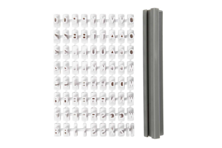 Règle alphabet lettre - Emporte-pièces créatifs pour enfants – 10doigts.fr