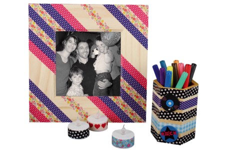 Rubans adhésifs - Motifs au choix - Adhésifs colorés et Masking tape – 10doigts.fr