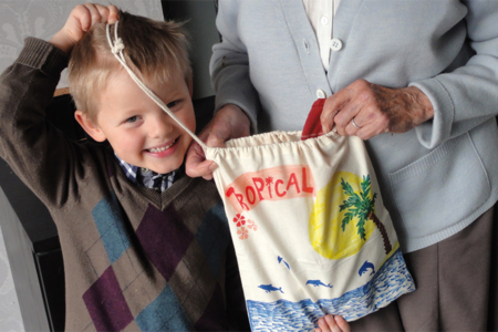 sac à corde - Coton, lin - Textiles – 10doigts.fr