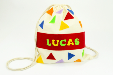 sac à dos coton rentrée scolaire enfants activité manuelle - Activités manuelles mercerie et tricot – 10doigts.fr